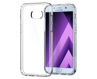 Spigen Etui Spigen Ultra Hybrid do Samsung Galaxy A7 (2017) przeźro - 1383400 - zdjęcie 1